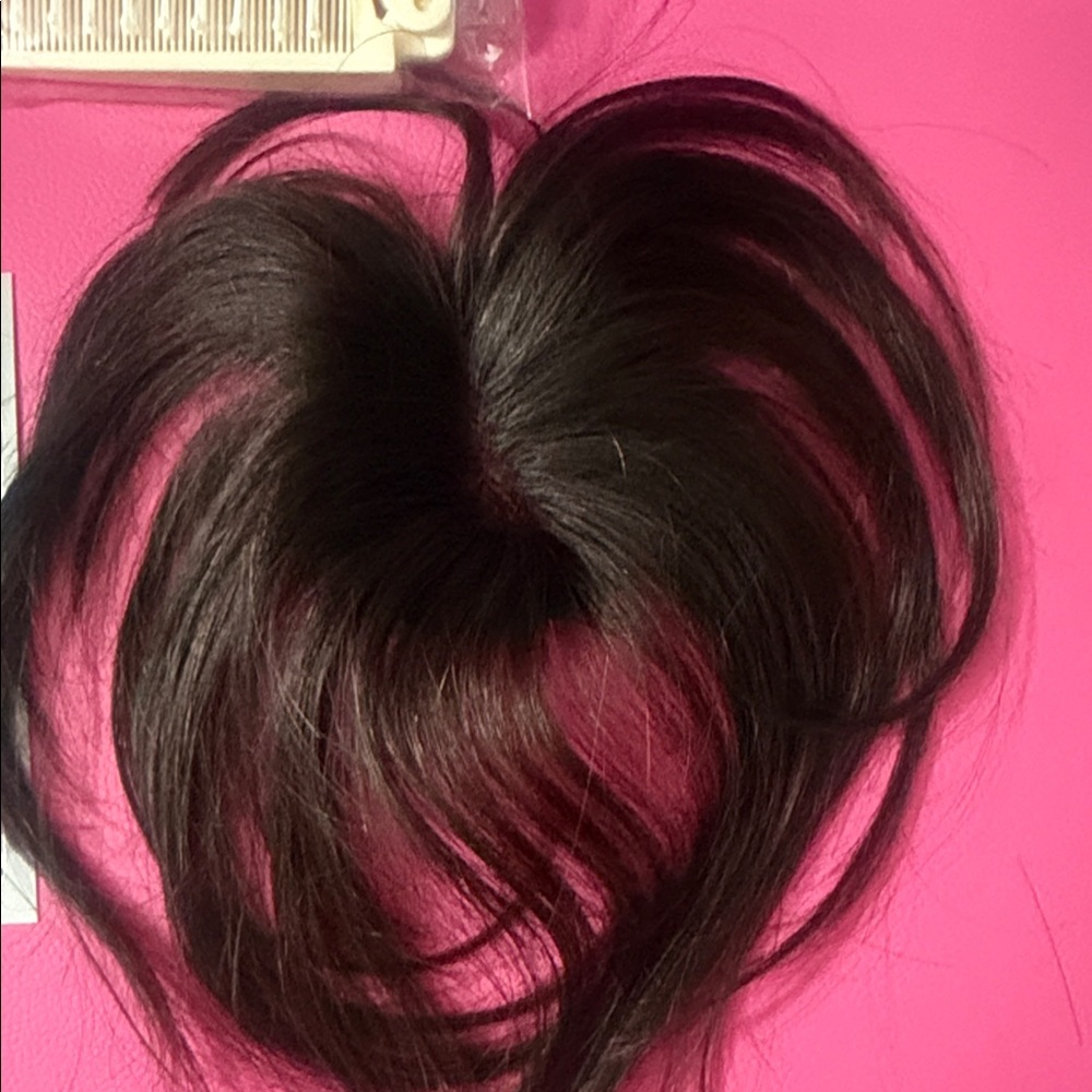 Natural Black Hair Topper 100%human hair topper